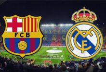 موعد مباراة ريال مدريد وبرشلونة