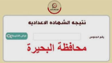 نتيجة الشهادة الإعدادية